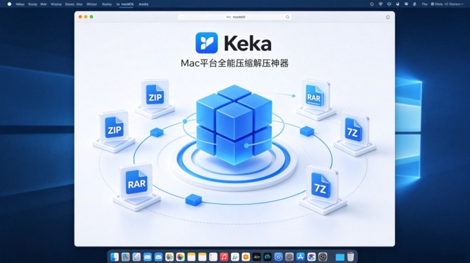 Mac免费RAR解压软件keka